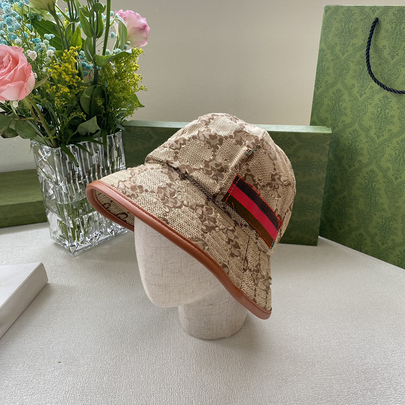Designers bucket hats womens cap Solid color letter design bucket hats Luxury Fashion trend Travel sun hats Leisure black garden new fashion hat Warm flat