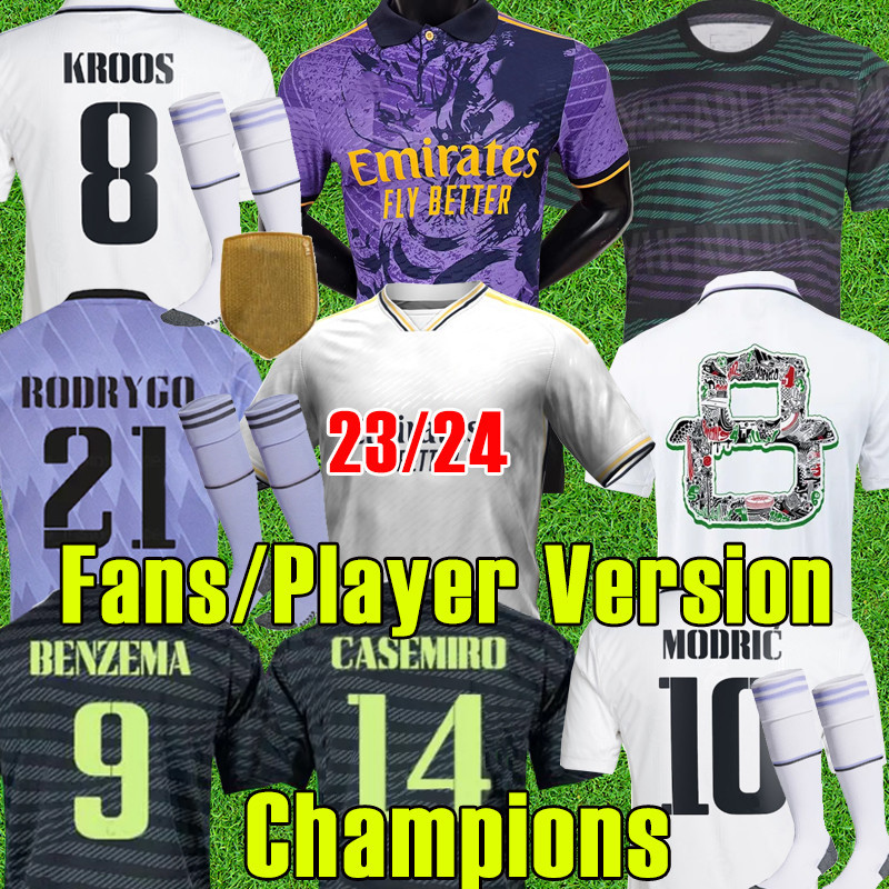 XXXL 4XL BENZEMA 23/24 soccer jerseys VINI JR VALVERDE TCHOUAMENI 2022 2023 Fans Player real Men CAMAVINGA MODRIC Champions camiseta kids kit full sets, 22 23 away
XXXL 4XL BENZEMA 23/24 soccer jerseys VINI JR VALVERDE TCHOUAMENI 2022 2023 Fans Player real Men CAMAVINGA MODRIC Champions camiseta kids kit full sets, 22 23 away