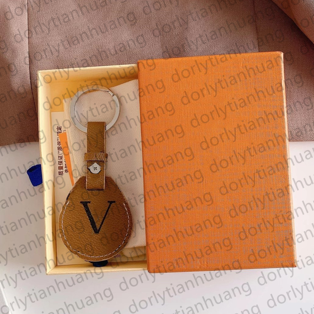 Fashion Keychains Cases for AirTag Case PU leather key chain AirTag shell Cardholder Anti-lost Device Protective Cover Air Tag Shell Bag Accessories No Box