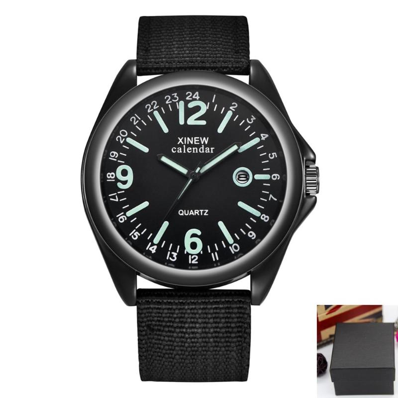 Wristwatches 1pc / Lot Brand Watches Mens Fashion Nylon Band Date Quartz Wrist Watch Male Army Sports Clock Montres De Marque Luxe, Blue
Wristwatches 1pc / Lot Brand Watches Mens Fashion Nylon Band Date Quartz Wrist Watch Male Army Sports Clock Montres De Marque Luxe, Blue