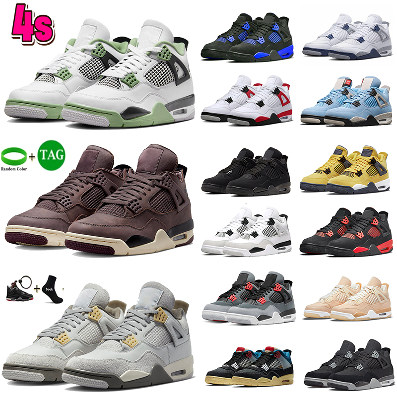 Seafoam 4 mens basketball shoes 4s Jumpman Military Black Cat Red Cement Infrared University Blue Craft Photon Dust designer men Women sneakers Sports Trainers, 02 red cement
Seafoam 4 mens basketball shoes 4s Jumpman Military Black Cat Red Cement Infrared University Blue Craft Photon Dust designer men Women sneakers Sports Trainers, 02 red cement