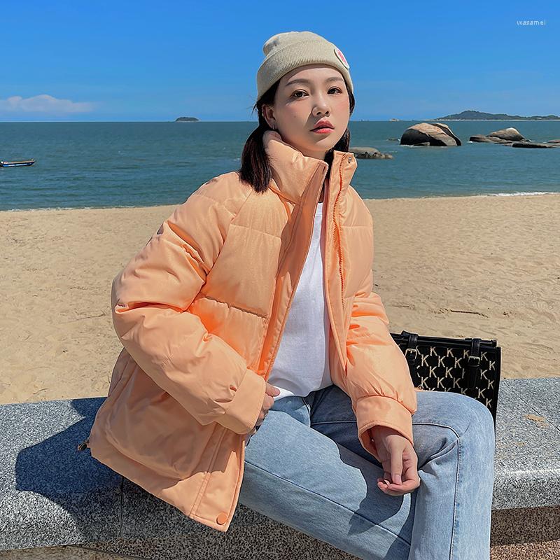 Women's Trench Coats Parkas Solid Winter Clothes Women Stander Collar Jackets Long Sleeve Short Parka Couple Clothing Cotton Padded Jacket, Blue
Women's Trench Coats Parkas Solid Winter Clothes Women Stander Collar Jackets Long Sleeve Short Parka Couple Clothing Cotton Padded Jacket, Blue
