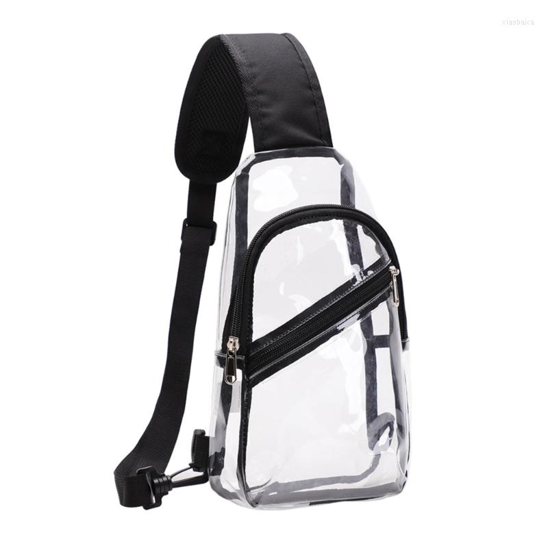 Waist Bags Clear Casual Travel Chest Bag For Men Women PVC Sling Pouch Transparent Fashion Fanny Pack Shoulder Crossbody Purse, Picture shown
Waist Bags Clear Casual Travel Chest Bag For Men Women PVC Sling Pouch Transparent Fashion Fanny Pack Shoulder Crossbody Purse, Picture shown