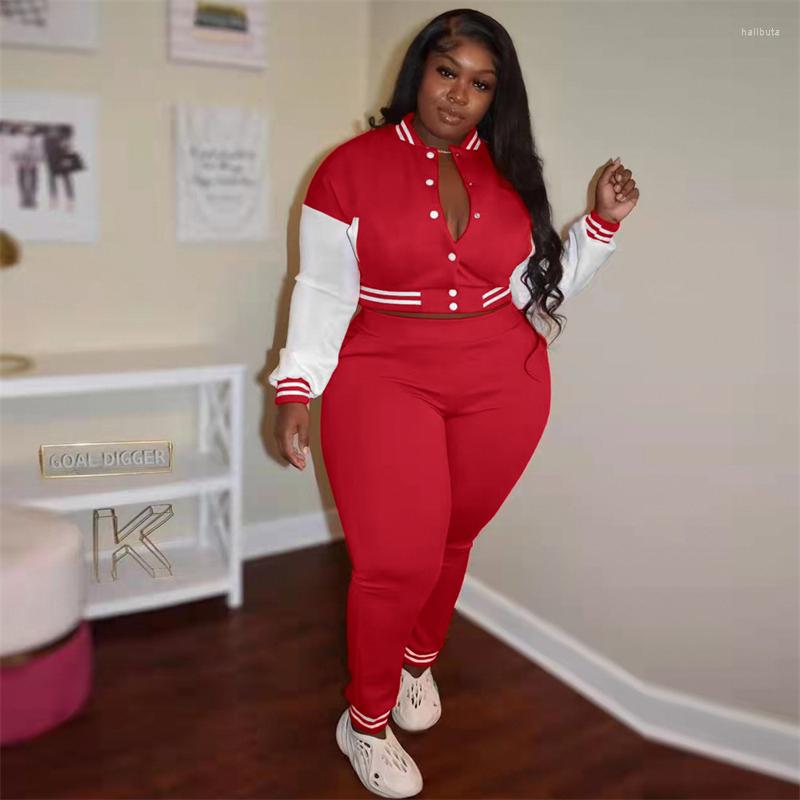 Tracksuits Plus Size Womens Tracksuit Ladies Jogger Set Long Sleeve Baseball Coat And Pants Two Piece Outfits Sport Suit Wholesale Items, Black
Tracksuits Plus Size Womens Tracksuit Ladies Jogger Set Long Sleeve Baseball Coat And Pants Two Piece Outfits Sport Suit Wholesale Items, Black