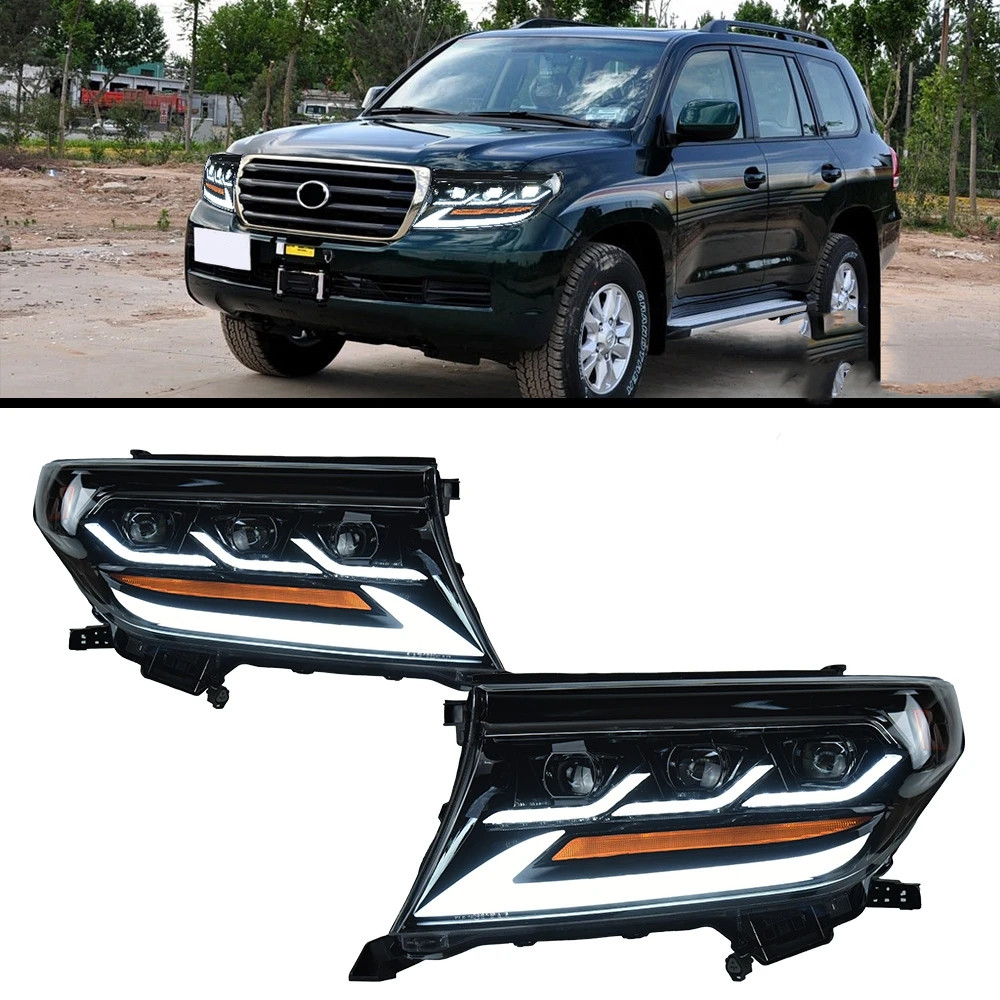 2 PCS Auto Car Head Light Parts For Toyota Land Cruiser 20 08-20 15 LED Headlight Replacement DRL Headlights
2 PCS Auto Car Head Light Parts For Toyota Land Cruiser 20 08-20 15 LED Headlight Replacement DRL Headlights