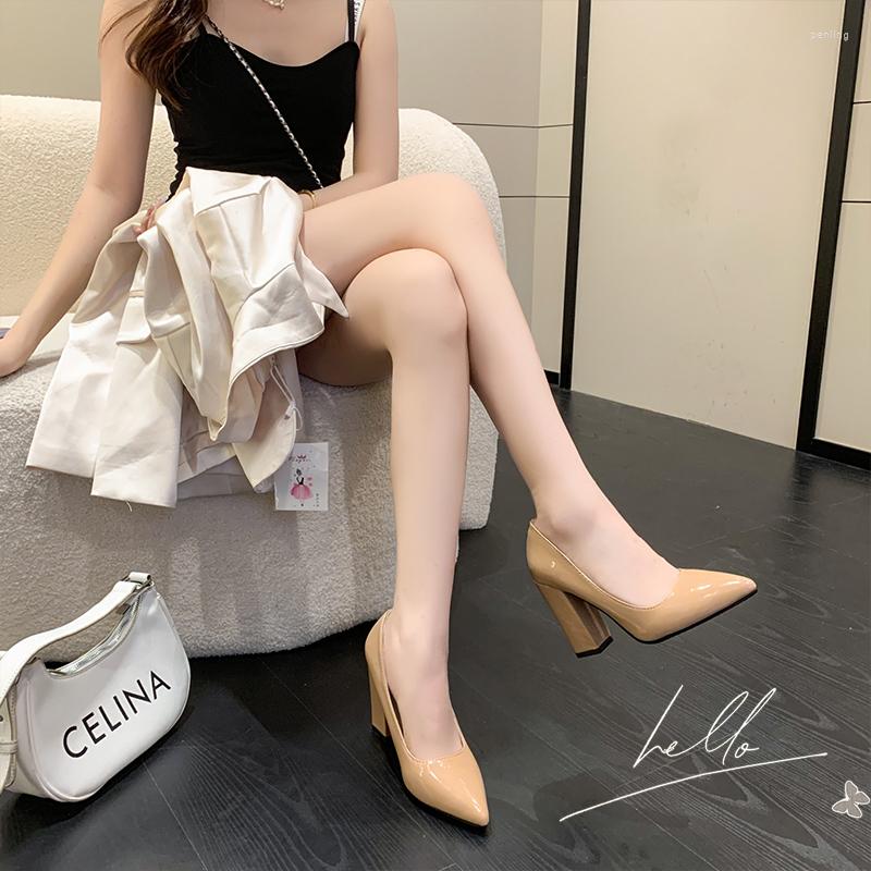 Dress Shoes 2023 High-heeled Ins Fairy Net Red Thick Heel Casual Versatile Large 41-43 Pointed Single Women's Leather, Black
Dress Shoes 2023 High-heeled Ins Fairy Net Red Thick Heel Casual Versatile Large 41-43 Pointed Single Women's Leather, Black