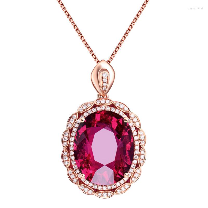 Pendant Necklaces MOONROCY Rose Gold Color Chokers Red Necklace CZ Party Office Oval For Women Girls Gift Drop Jewelry Wholesale
Pendant Necklaces MOONROCY Rose Gold Color Chokers Red Necklace CZ Party Office Oval For Women Girls Gift Drop Jewelry Wholesale