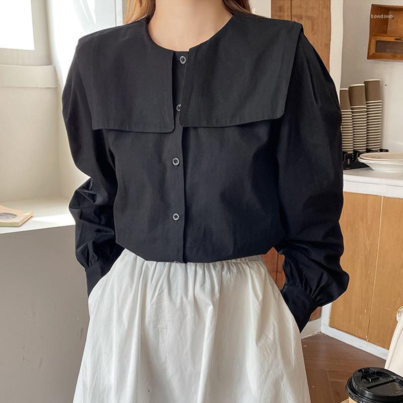 Women' Blouses Korea Style Women' 2023 Spring Autumn Fashion Ladies Shirts Long Sleeve Tops Blusas Mujer, Black
Women' Blouses Korea Style Women' 2023 Spring Autumn Fashion Ladies Shirts Long Sleeve Tops Blusas Mujer, Black