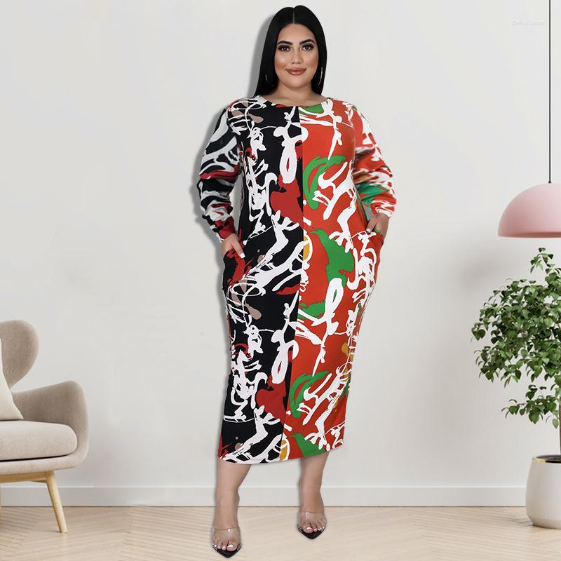 Plus Size Dresses For Women Fall Clothes Patchwork Long Sleeve Print Elegant Midi Dress Ladies Wholesale Drop, Black
Plus Size Dresses For Women Fall Clothes Patchwork Long Sleeve Print Elegant Midi Dress Ladies Wholesale Drop, Black
