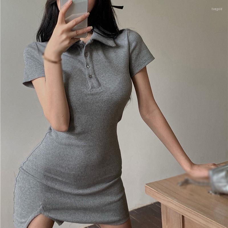 Party Dresses Short Sleeve Button Lapel Sexy Mini Dress Women Vintage Summer Fashion Streetwear Elegant Y2k Pencil Vestidos
Party Dresses Short Sleeve Button Lapel Sexy Mini Dress Women Vintage Summer Fashion Streetwear Elegant Y2k Pencil Vestidos