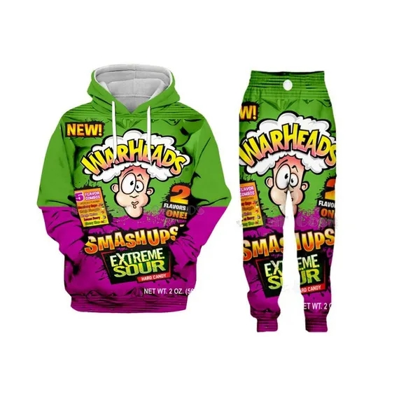 New Fashion Mens/Womens Candy Snack Bag Chocolate Sauce Funny 3D Print Casual Hoodie/Pants, Multi
New Fashion Mens/Womens Candy Snack Bag Chocolate Sauce Funny 3D Print Casual Hoodie/Pants, Multi