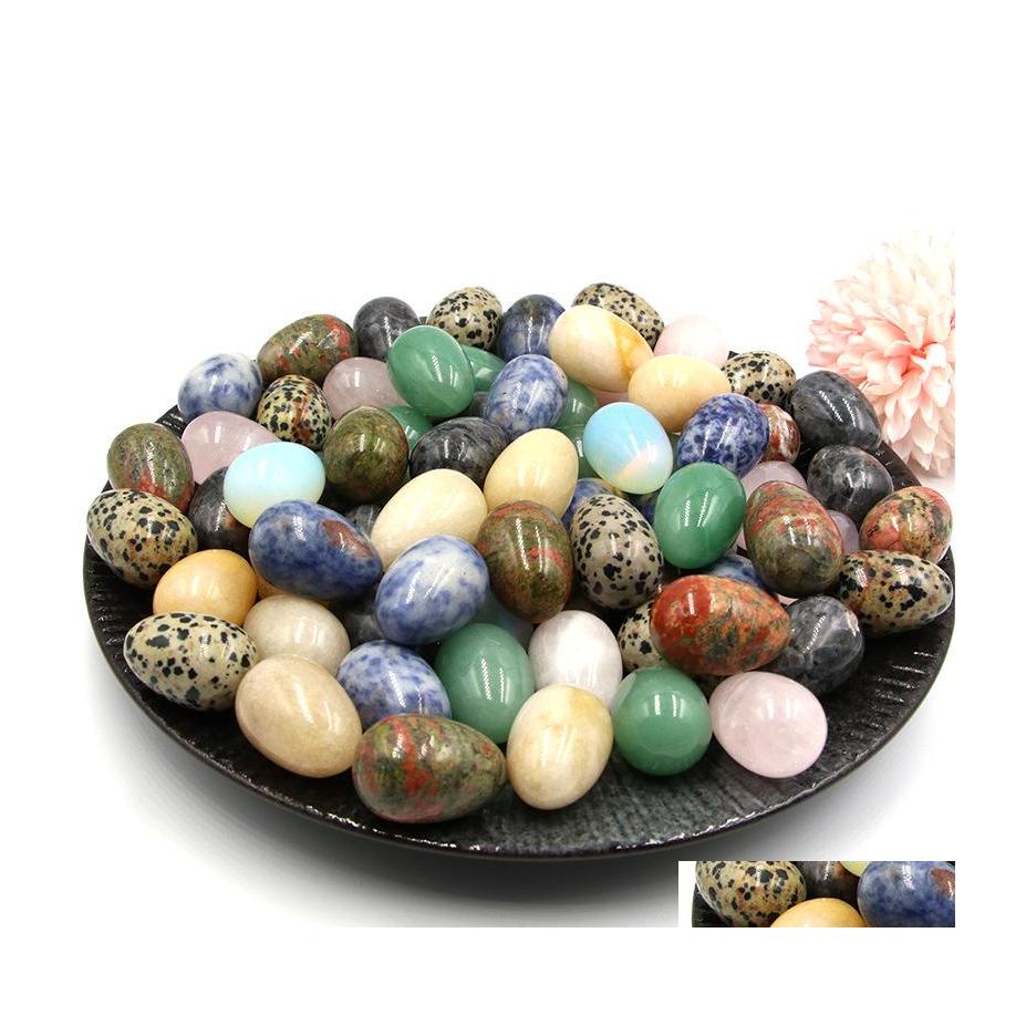 Stone 30Mm Polished Egg Shape Loose Reiki Healing Chakra Natural Bead Palm Quartz Mineral Crystal Tumbled Gemstones Vipjewel Drop De Dhbki
Stone 30Mm Polished Egg Shape Loose Reiki Healing Chakra Natural Bead Palm Quartz Mineral Crystal Tumbled Gemstones Vipjewel Drop De Dhbki