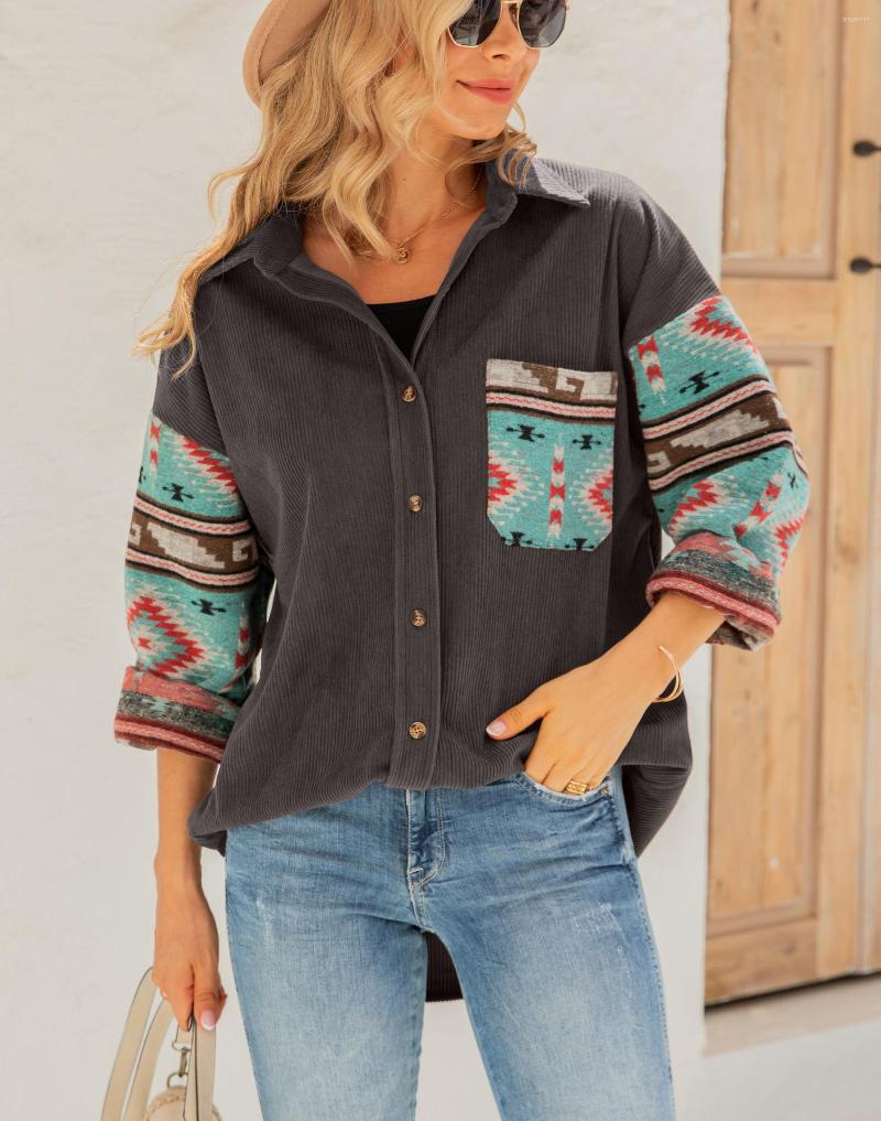 Women' Jackets Ethnic Style Printed Jacket Coat Women 2023 Autumn Winter Long Sleeve Shirt Ladies Elegant Causal Loose, Brown
Women' Jackets Ethnic Style Printed Jacket Coat Women 2023 Autumn Winter Long Sleeve Shirt Ladies Elegant Causal Loose, Brown