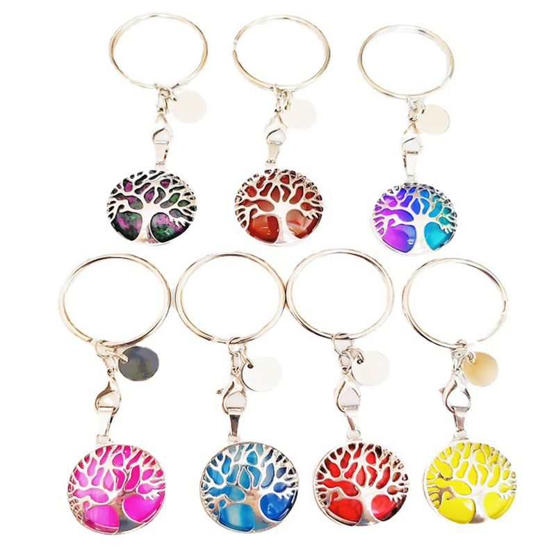 Life Tree Pendant Keychain Natural Stone Crystal Keychains Keyring Luggage Decorative Key Chains
Life Tree Pendant Keychain Natural Stone Crystal Keychains Keyring Luggage Decorative Key Chains