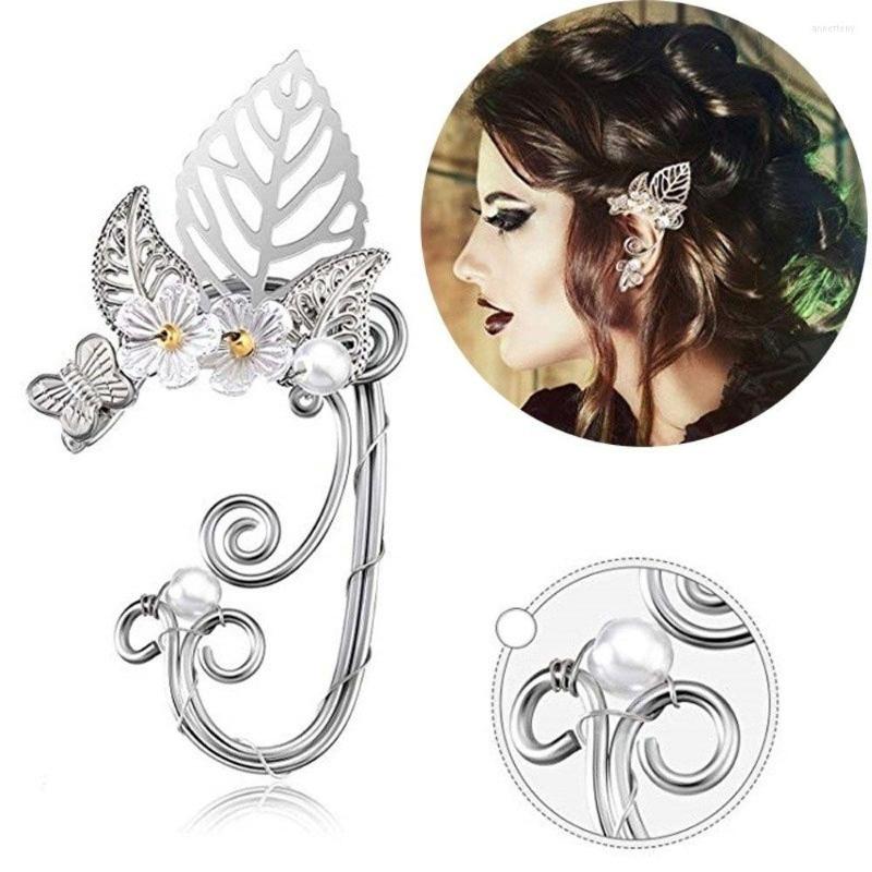 Backs Earrings Women Girl Wedding Flower Non Piercing Leaf Jewelry Elf Left Right Ear Clip Cuff Fashion Accessories
Backs Earrings Women Girl Wedding Flower Non Piercing Leaf Jewelry Elf Left Right Ear Clip Cuff Fashion Accessories