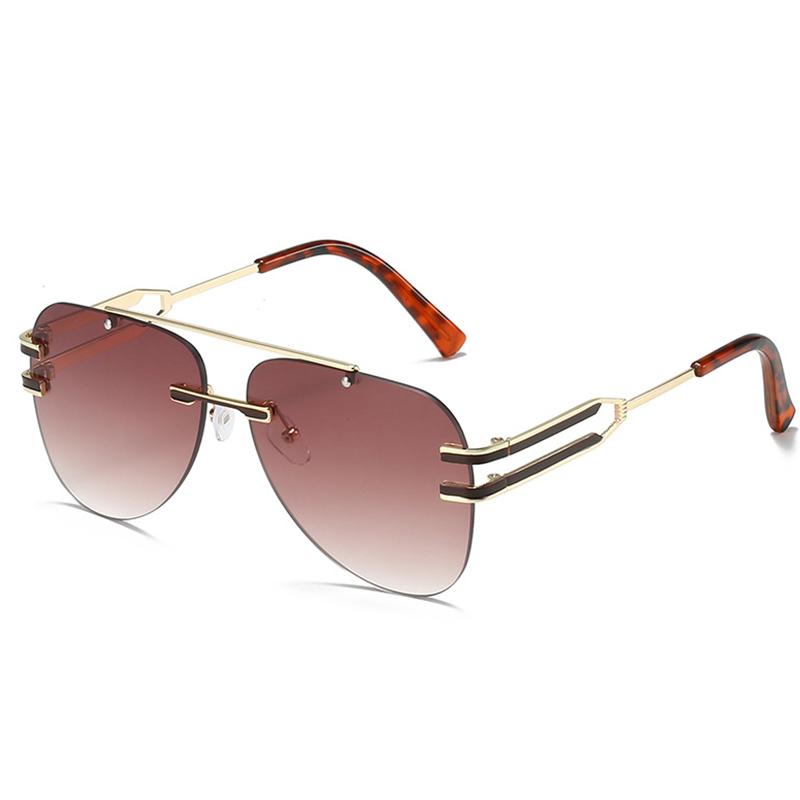 Sunglasses Ins Fashion Pilot Women Shades UV400 Retro Gradient Trending Rimless Men Round Sun GlassesSunglasses
Sunglasses Ins Fashion Pilot Women Shades UV400 Retro Gradient Trending Rimless Men Round Sun GlassesSunglasses