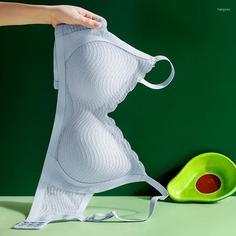 Bras Lace One-piece Seamless Women Underwear Anti-droop Gathered Fixed Cup Back No Steel Ring Adjustable Shoulder Straps Woman Bra
Bras Lace One-piece Seamless Women Underwear Anti-droop Gathered Fixed Cup Back No Steel Ring Adjustable Shoulder Straps Woman Bra