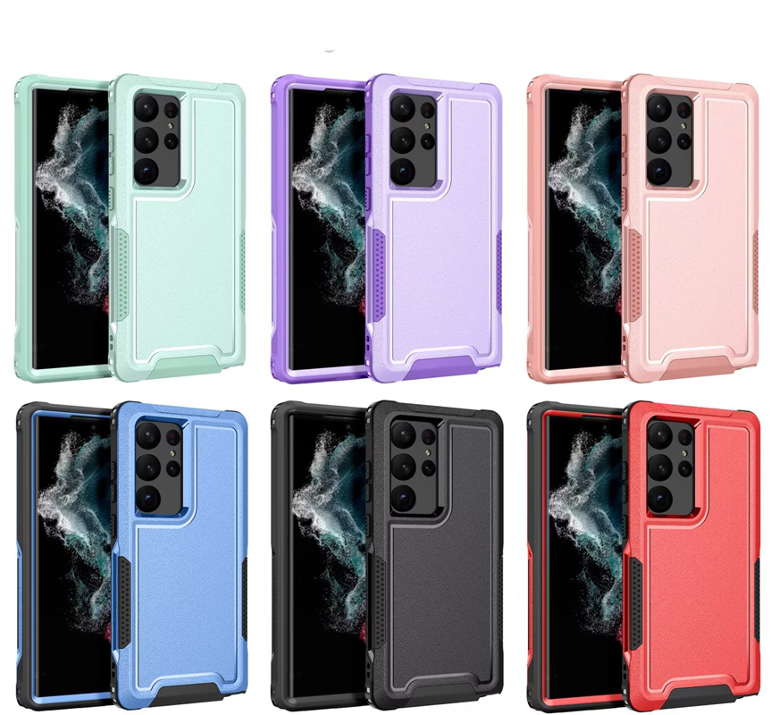 Full Body Shockproof Cases For Samsung S23 Ultra S23 Plus A14 A54 5G Hybrid Defender Front Back Anti-fall Armor Bumper 360 3in1 Hard Plastic Silicone Three Layers Cover, Pls let us know the color you want
Full Body Shockproof Cases For Samsung S23 Ultra S23 Plus A14 A54 5G Hybrid Defender Front Back Anti-fall Armor Bumper 360 3in1 Hard Plastic Silicone Three Layers Cover, Pls let us know the color you want