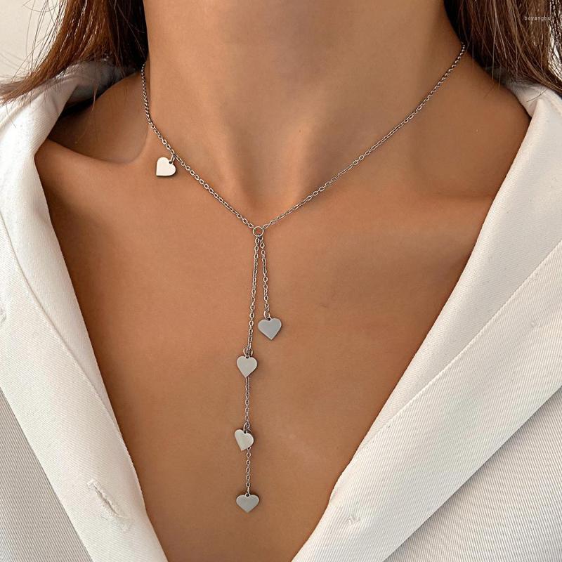 Choker Fashion Heart Charms Tassel Pendant Necklace For Women Titanium Steel Jewelry Personality Clavicle Chain Birds
Choker Fashion Heart Charms Tassel Pendant Necklace For Women Titanium Steel Jewelry Personality Clavicle Chain Birds