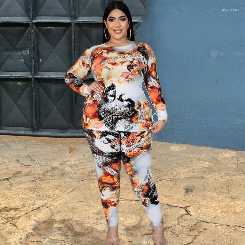 Tracksuits Plus Size Set Women Two Piece Long Sleeve Top And Pants Sets Loungewear Leggings Tracksuit Wholesale Drop, White
Tracksuits Plus Size Set Women Two Piece Long Sleeve Top And Pants Sets Loungewear Leggings Tracksuit Wholesale Drop, White