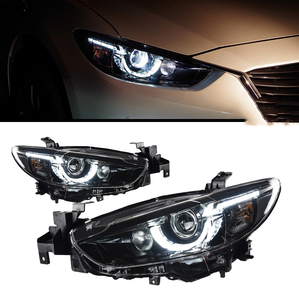 Car DRL Head Light Parts For Mazda 6 Atenza 20 13-20 16 LED Lamps High Beam Turn Signal Headlights
Car DRL Head Light Parts For Mazda 6 Atenza 20 13-20 16 LED Lamps High Beam Turn Signal Headlights