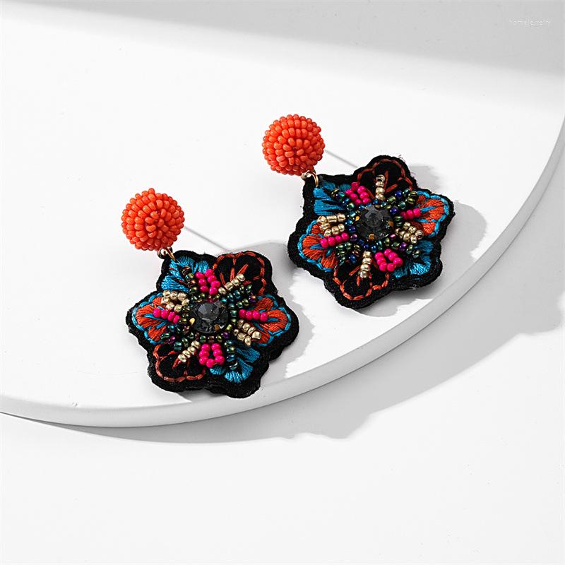 Dangle Earrings 2023 Winter In Bohemian Embroidery Fabric Hand Woven Beads For Women Retro Flowers Fashion Jewelry
Dangle Earrings 2023 Winter In Bohemian Embroidery Fabric Hand Woven Beads For Women Retro Flowers Fashion Jewelry