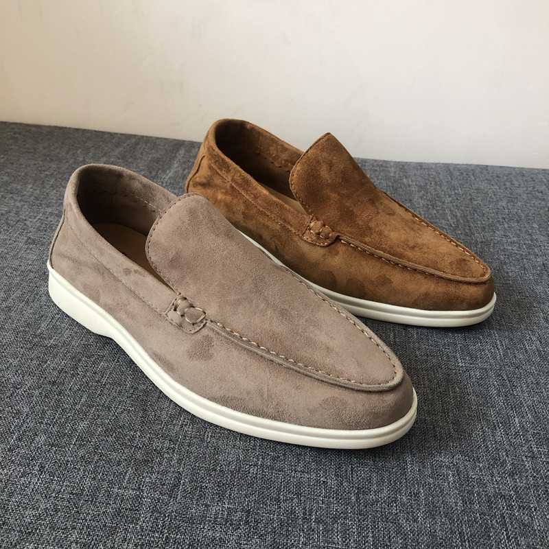 Italy Designer Shoes Loropiana Genuine Leather Spring New Style Penny Shoes with Lp Loafers on One Foot Flat Men's and Women's Casual Loafer 3INO, Caramel
Italy Designer Shoes Loropiana Genuine Leather Spring New Style Penny Shoes with Lp Loafers on One Foot Flat Men's and Women's Casual Loafer 3INO, Caramel