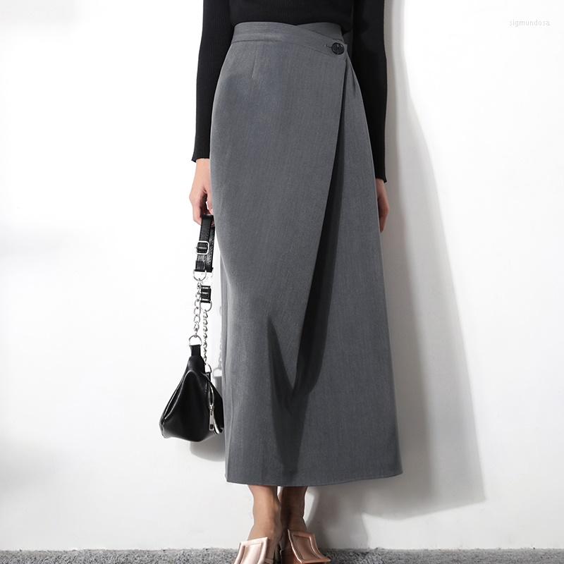 Skirts Womens 2023 Arrival Korean Asymmetrical Skirt Office Ladies Ol High Waist Long Autumn Stretch 5490
Skirts Womens 2023 Arrival Korean Asymmetrical Skirt Office Ladies Ol High Waist Long Autumn Stretch 5490