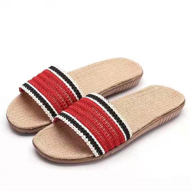 Slippers Rami Linen Rumah Musim Panas Sandal Untuk Wanita Pantai Non-slip Lembut Unisex Lantai Bernapas Hollow Keluar Slide, Blue
Slippers Rami Linen Rumah Musim Panas Sandal Untuk Wanita Pantai Non-slip Lembut Unisex Lantai Bernapas Hollow Keluar Slide, Blue