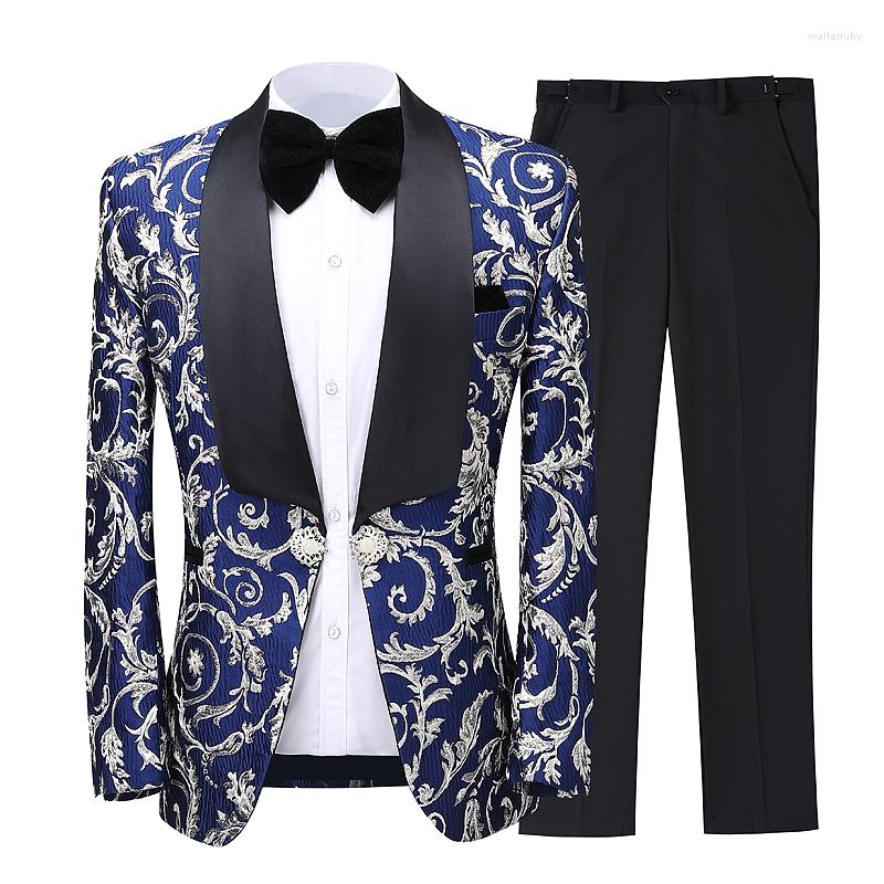 Men' Suits Men' 2 Pieces Printing One Button Tailored Collar Business Suit Boutique Slim Groom Costumes Boyfriend Wear Blazer Pants, Same as image 2 
Men' Suits Men' 2 Pieces Printing One Button Tailored Collar Business Suit Boutique Slim Groom Costumes Boyfriend Wear Blazer Pants, Same as image 2