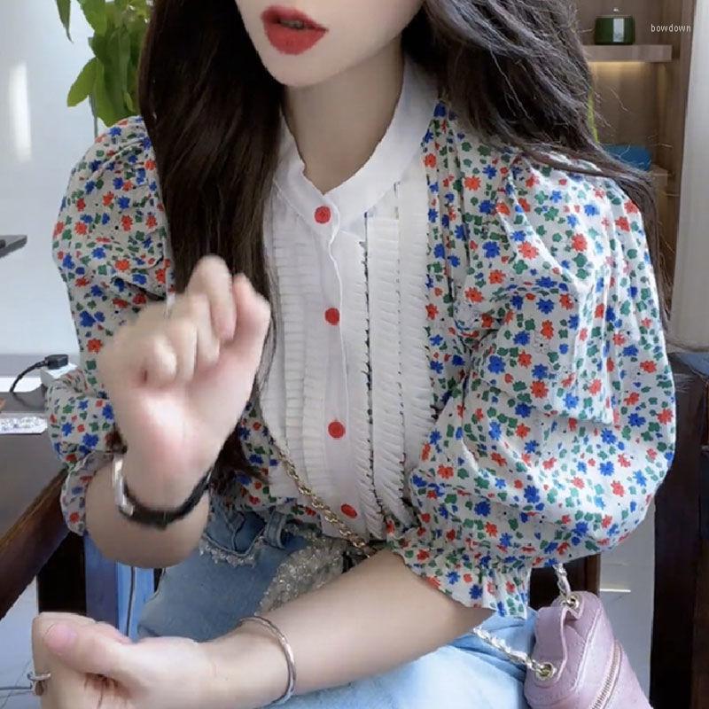 Women's Blouses DUOFAN French Floral Shirts Women's 2023 Summer Bubble Short Sleeve V-neck Loose Design Feeling Chic Tops For Lady, Floral blouse
Women's Blouses DUOFAN French Floral Shirts Women's 2023 Summer Bubble Short Sleeve V-neck Loose Design Feeling Chic Tops For Lady, Floral blouse