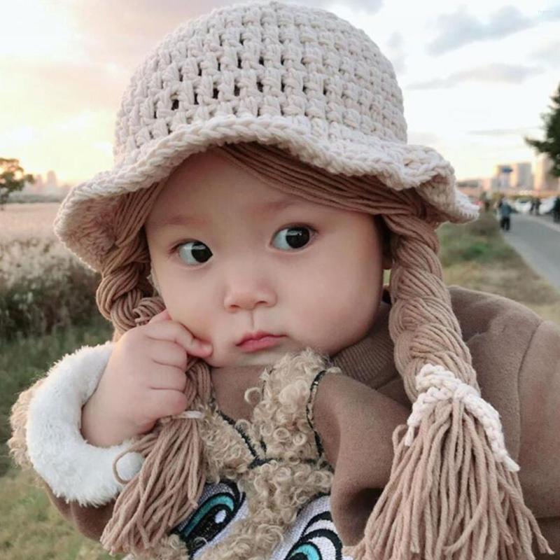 Hats Fashion Baby Girls Braided Wig Chin Strap Knitted Cap Bucket Hat Po Prop, Pink
Hats Fashion Baby Girls Braided Wig Chin Strap Knitted Cap Bucket Hat Po Prop, Pink