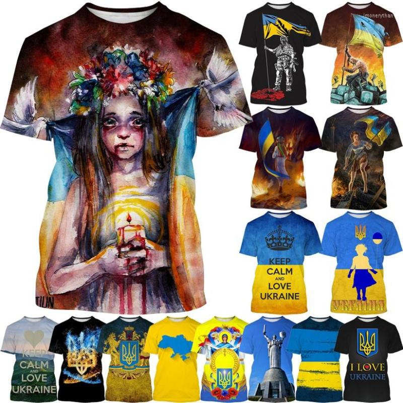 Men's T Shirts Fashion Selling Ukrainian Flag Themed 3d Printed T-Shirt Keep Calm Love Men's Short Sleeve, Multi
Men's T Shirts Fashion Selling Ukrainian Flag Themed 3d Printed T-Shirt Keep Calm Love Men's Short Sleeve, Multi