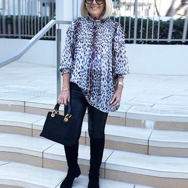 Women' Blouses Women Half Turtleneck Chiffon Tops Blusas Autumn Ladies Leopard Print Fashion Pleated Elastic Patchwork Pullover Shirts, 01 leopard
Women' Blouses Women Half Turtleneck Chiffon Tops Blusas Autumn Ladies Leopard Print Fashion Pleated Elastic Patchwork Pullover Shirts, 01 leopard