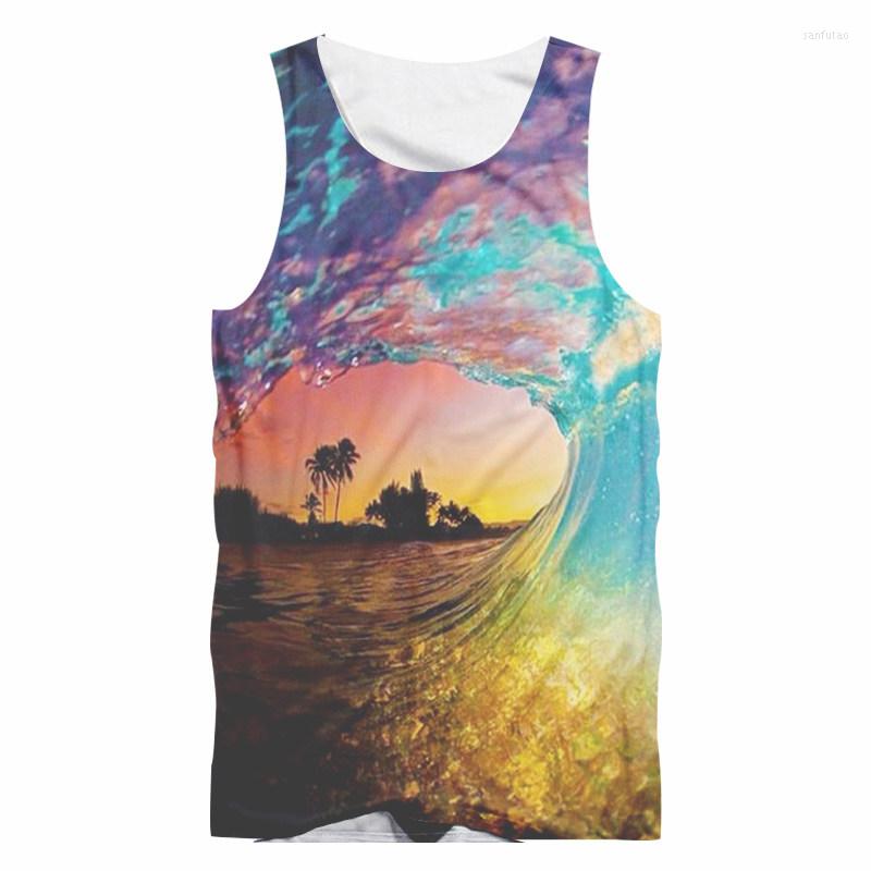Men' Tank Tops Summer Time Sleeveless Men' Casual Surf Top 3D Print Sea Wave Palm Tree Vacation Vest Fashion Men Women, Unisex 3d tank tops
Men' Tank Tops Summer Time Sleeveless Men' Casual Surf Top 3D Print Sea Wave Palm Tree Vacation Vest Fashion Men Women, Unisex 3d tank tops