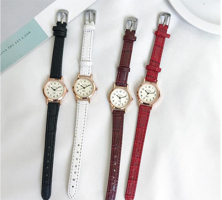 New watch ladies simple temperament ins wind high school students light luxury niche senior sense watches, White
New watch ladies simple temperament ins wind high school students light luxury niche senior sense watches, White