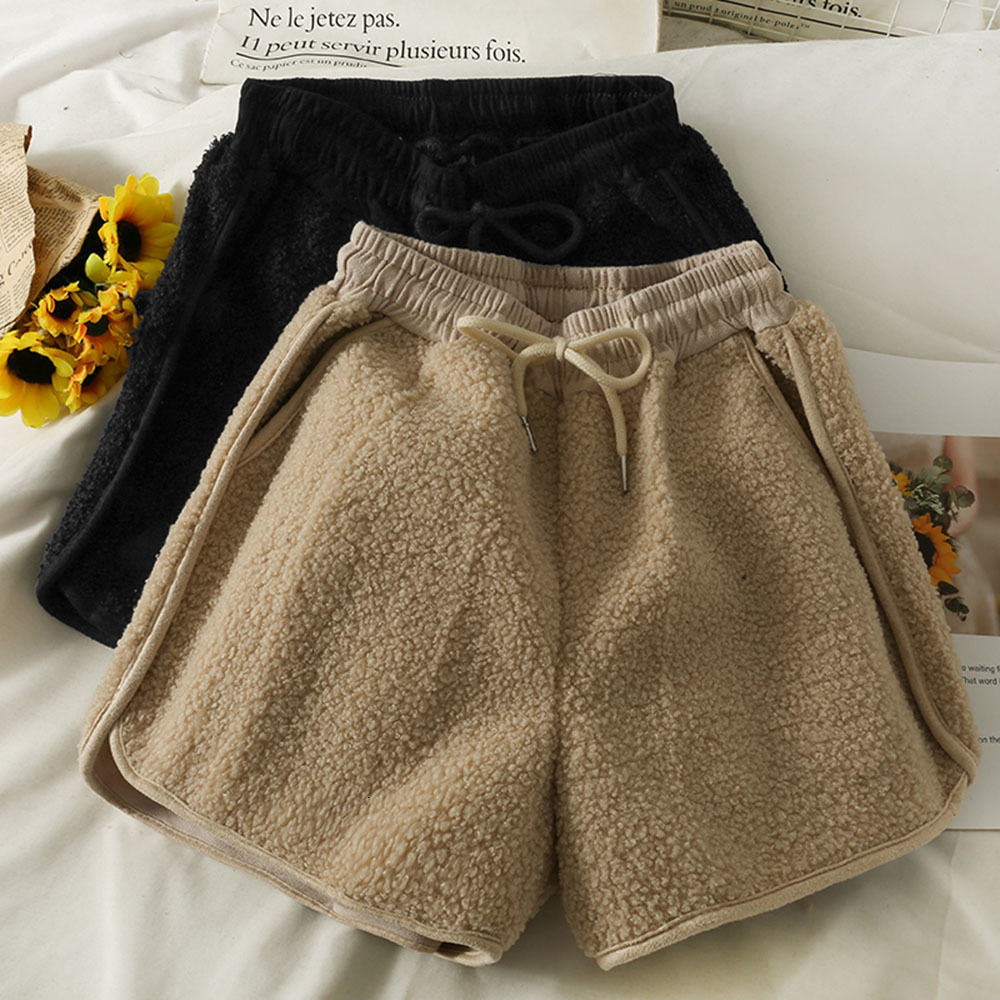 Women's Shorts Faux Fur Women Drawstring High Waist Warm Fall Winter Boots Outfits 230217, Khaki
Women's Shorts Faux Fur Women Drawstring High Waist Warm Fall Winter Boots Outfits 230217, Khaki