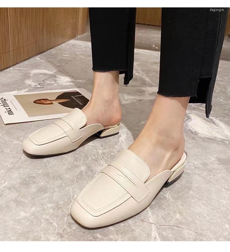 Sandals Women's Elegant Mules Woman Casual Slippers 2023 Ladies Low Heels Fashion Female Square Toe Women Mule Shoes Footwear, Beige
Sandals Women's Elegant Mules Woman Casual Slippers 2023 Ladies Low Heels Fashion Female Square Toe Women Mule Shoes Footwear, Beige