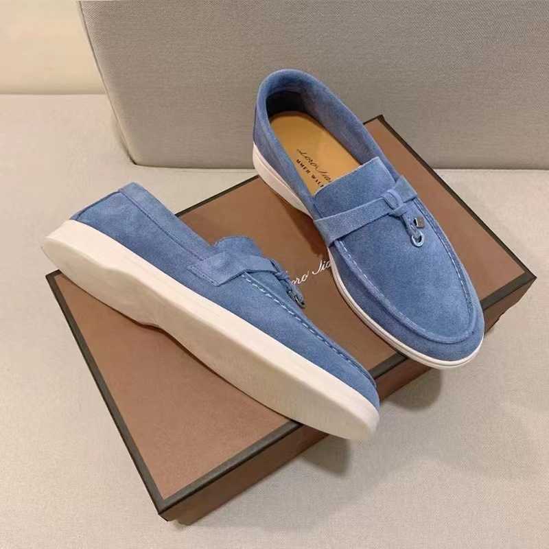 Italy Designer Shoes Loropiana Classic Suede One-footed Flat Casual Single Shoes Lp Leather Slacker Shoes Lovers Lucky Shoes Women FUFA, Black 
Italy Designer Shoes Loropiana Classic Suede One-footed Flat Casual Single Shoes Lp Leather Slacker Shoes Lovers Lucky Shoes Women FUFA, Black