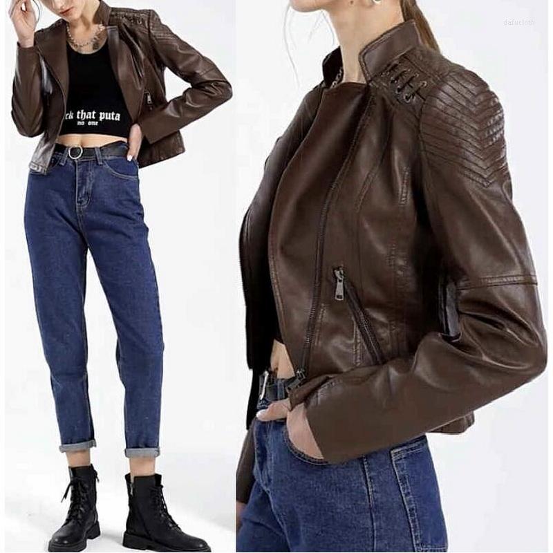 Women's Leather Women's Motorcycle Jacket Spring Autumn Shoulder Straps Streetwear Lather Outwear Multi-Color Lapel Slim PU Leath, Lavender
Women's Leather Women's Motorcycle Jacket Spring Autumn Shoulder Straps Streetwear Lather Outwear Multi-Color Lapel Slim PU Leath, Lavender
