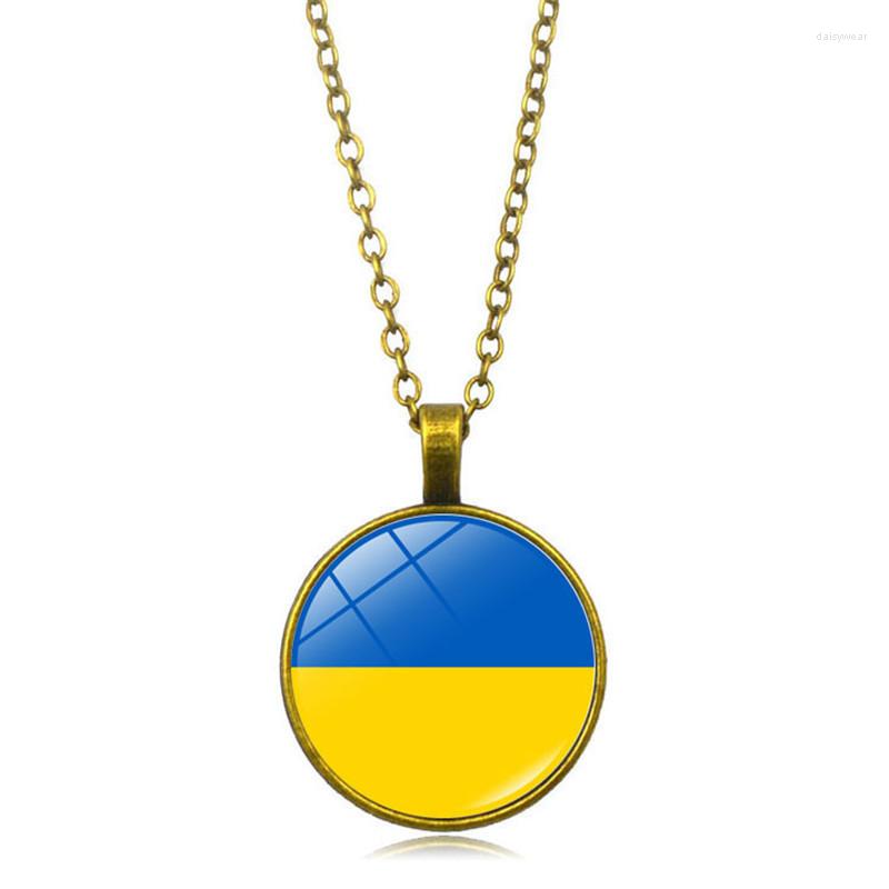Pendant Necklaces Ukraine Flag Necklace For Women Men Jewelry Epoxy Geometric Vintage Brand 2023
Pendant Necklaces Ukraine Flag Necklace For Women Men Jewelry Epoxy Geometric Vintage Brand 2023