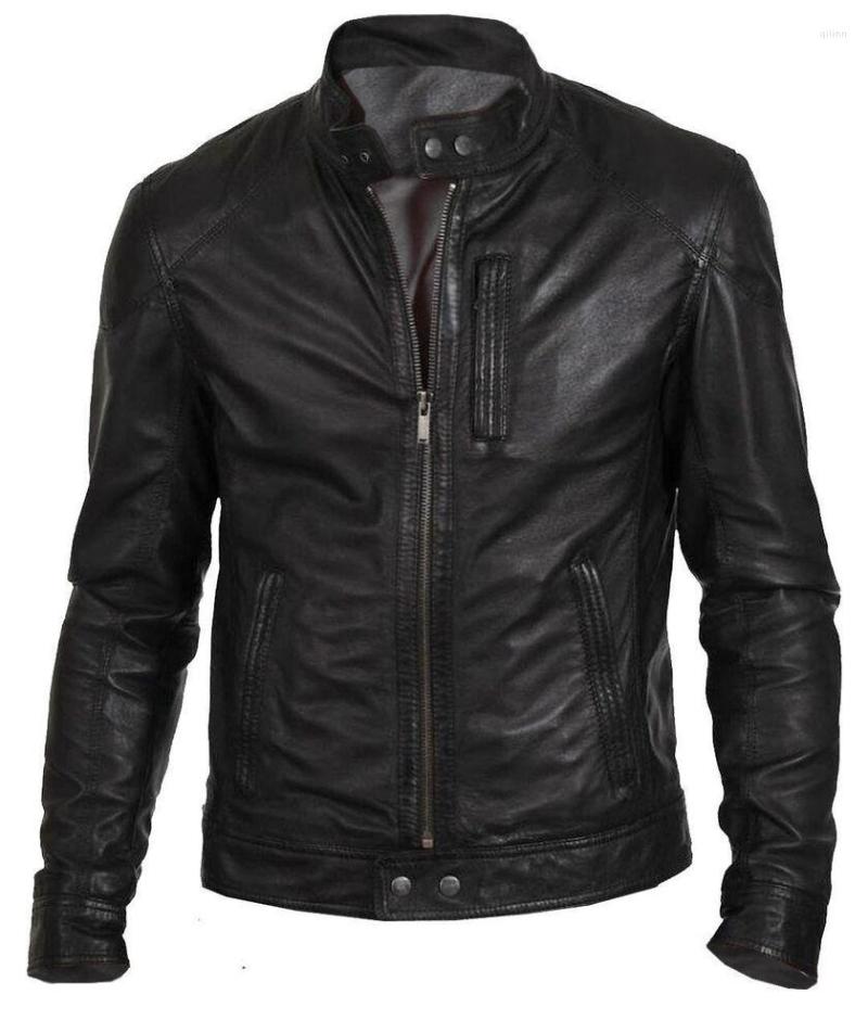 Women's Leather Jacket Men's Pilot Vintage Black Slim Fit Motorcycle Bike Fashion Trend In Europe And America
Women's Leather Jacket Men's Pilot Vintage Black Slim Fit Motorcycle Bike Fashion Trend In Europe And America