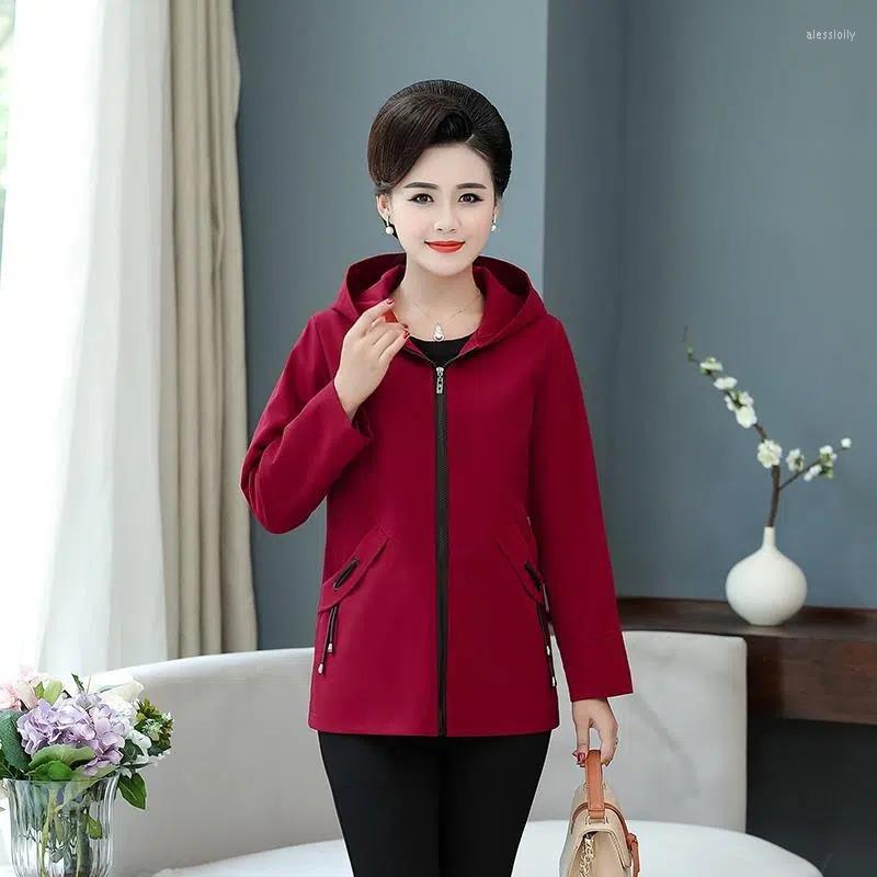Women's Jackets Autumn Winter Women's Fleece Jacket Coats Middle Aged Mother Hooded Windbreaker Outerwear Warm Parka Thick Female, Red lining
Women's Jackets Autumn Winter Women's Fleece Jacket Coats Middle Aged Mother Hooded Windbreaker Outerwear Warm Parka Thick Female, Red lining