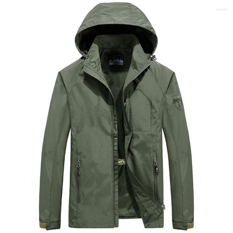 Men' Jackets Men' Waterproof Military Jacket Spring Autumn Casual Windbreaker Mens Breathable Hooded Outdoor Thin Coats Clothes, Black
Men' Jackets Men' Waterproof Military Jacket Spring Autumn Casual Windbreaker Mens Breathable Hooded Outdoor Thin Coats Clothes, Black