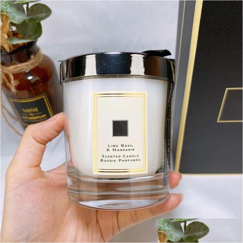 Incense Premierlash Brand Jo Malone Per Candles Wild Bluebell Sea Salt Lime Basil English Pear Scented Candle Bougie Par Long Smell Dhga9
Incense Premierlash Brand Jo Malone Per Candles Wild Bluebell Sea Salt Lime Basil English Pear Scented Candle Bougie Par Long Smell Dhga9