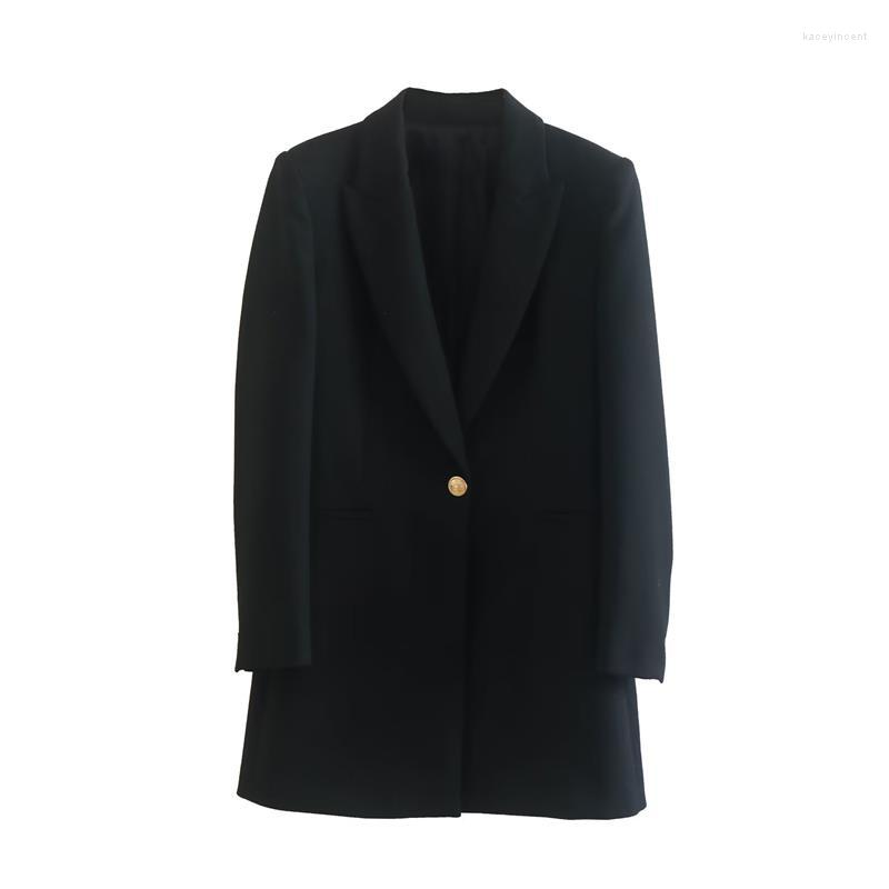 Women's Suits Autumn Long Blazer 2023 Women Fashion Slim V-Neck Formal Suit Jacket Elegant Office Street Warm Coat, Black
Women's Suits Autumn Long Blazer 2023 Women Fashion Slim V-Neck Formal Suit Jacket Elegant Office Street Warm Coat, Black