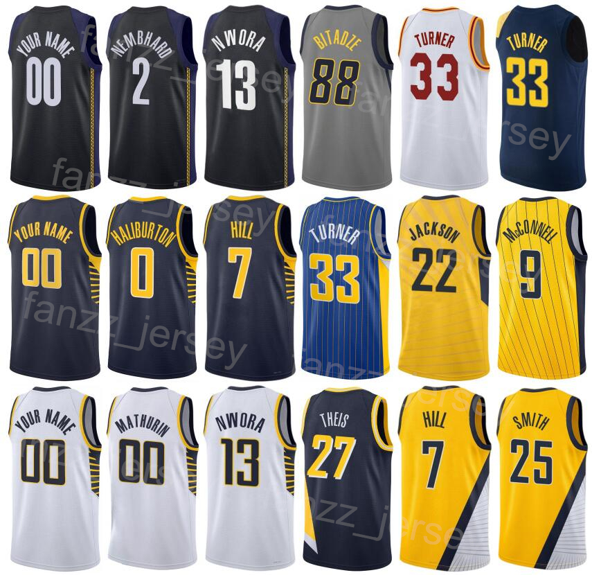 Print Basketball Association George Hill Jersey 7 Serge Ibaka 99 Nwora 13 Chris Duarte 3 Myles Turner 33 Buddy Hield 24 Tyrese Haliburton 0 Jalen Smith 25 City Men Kids, Navy blue
Print Basketball Association George Hill Jersey 7 Serge Ibaka 99 Nwora 13 Chris Duarte 3 Myles Turner 33 Buddy Hield 24 Tyrese Haliburton 0 Jalen Smith 25 City Men Kids, Navy blue