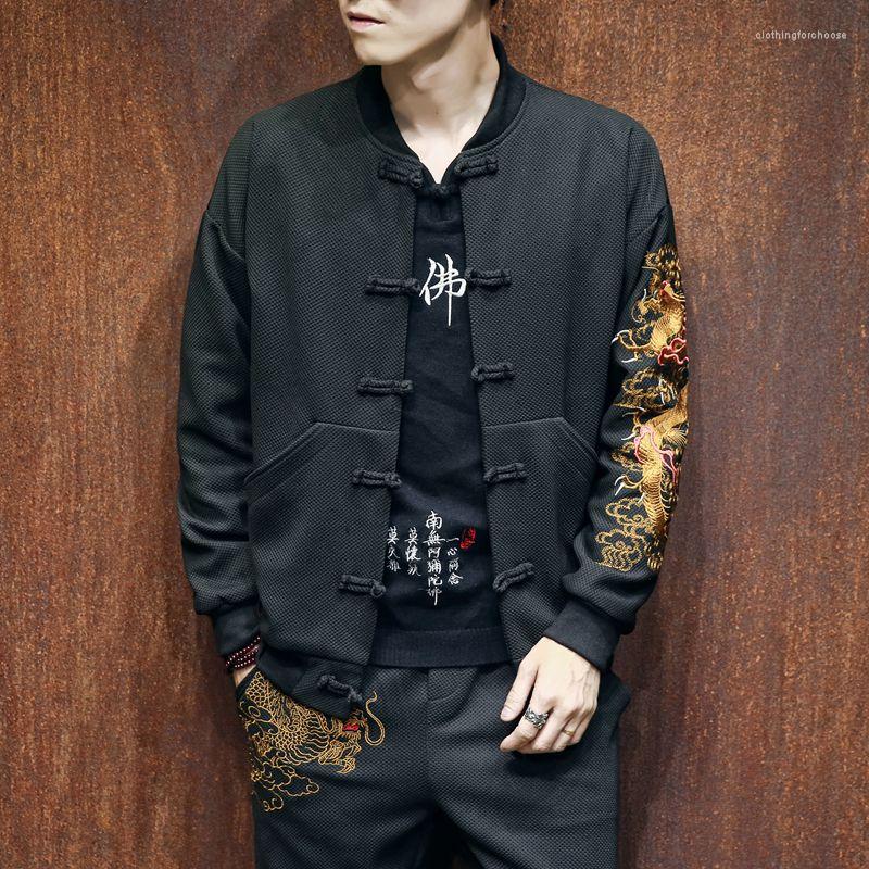 Men's Down 2023 Dragon Embroidery Bomber Jacket Coat Men Masculina Male Jackets Casaco Masculino Chaquetas Hombre Veste Homme, Black
Men's Down 2023 Dragon Embroidery Bomber Jacket Coat Men Masculina Male Jackets Casaco Masculino Chaquetas Hombre Veste Homme, Black