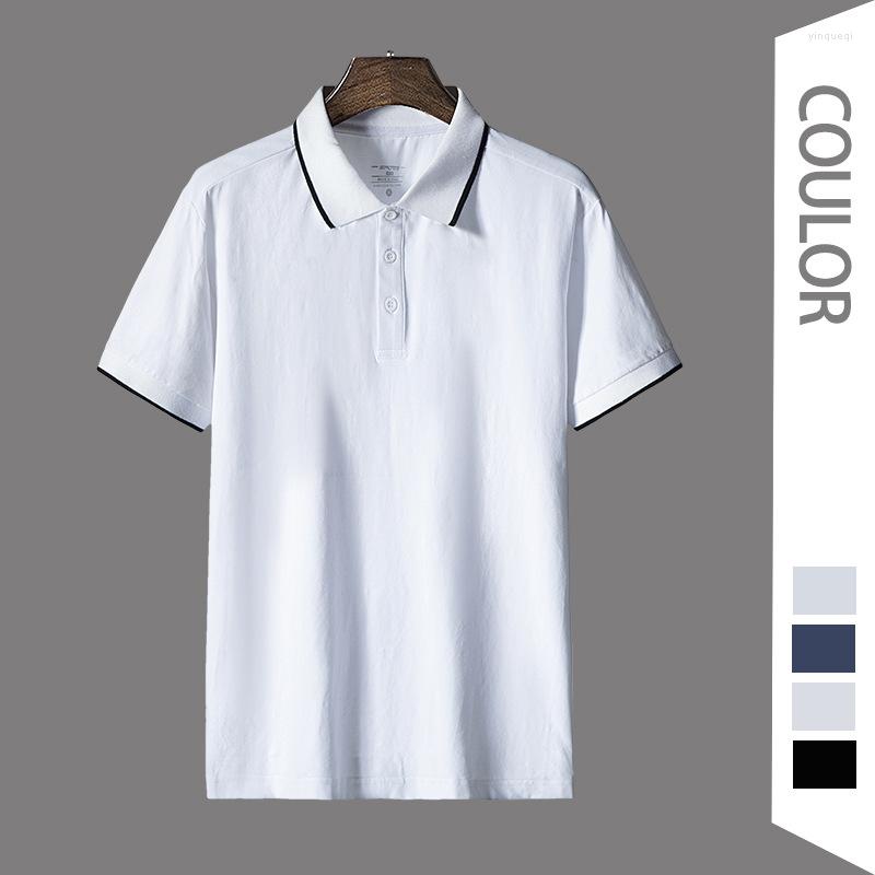 Men's Polos Light Luxury Summer Lapel Knitted Polo Shirt Short Sleeve Men's Slim Casual Business Sweater Half T-shirt, White
Men's Polos Light Luxury Summer Lapel Knitted Polo Shirt Short Sleeve Men's Slim Casual Business Sweater Half T-shirt, White