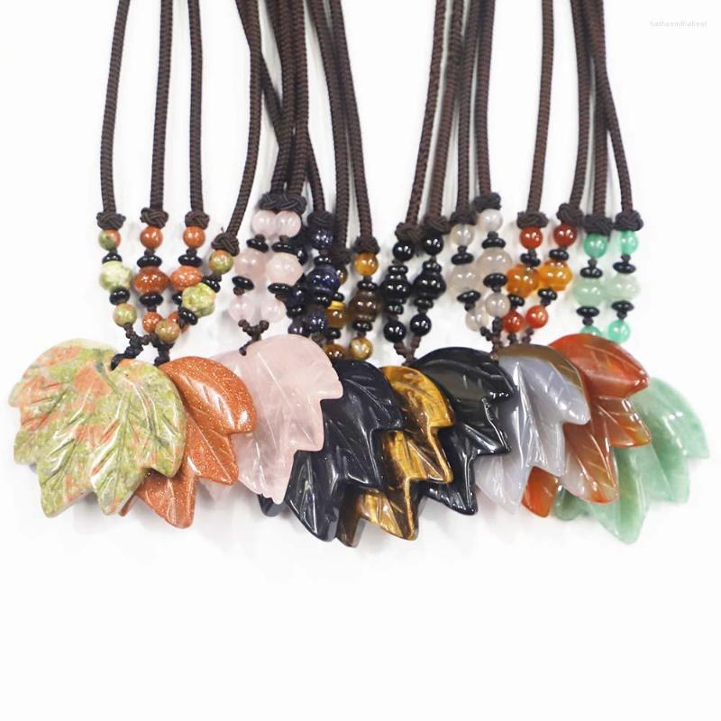 Pendant Necklaces Selling Natural Stone Agate Weaving Necklace Fashion Reiki Charms Men Women Accessorie DIY Jewelry 1Strip
Pendant Necklaces Selling Natural Stone Agate Weaving Necklace Fashion Reiki Charms Men Women Accessorie DIY Jewelry 1Strip